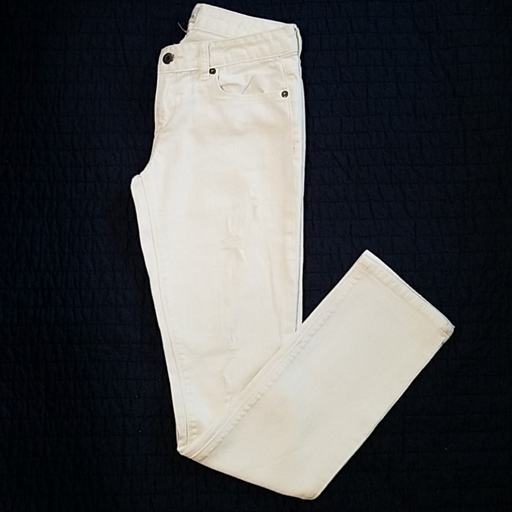 Aeropostale White Skinny Jeans